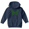 liver cancer butterfly Youth Hoodie