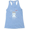 all play and no work Racerback Tank