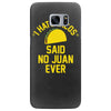 i hate tacos said no juan funny Samsung Galaxy S7 Edge Case