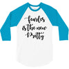 fearless is the new pretty 3/4 Sleeve Shirt