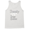 beauty is in the eye of the beer holder t shirt Tank Top