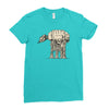 how many legs Ladies Fitted T-Shirt