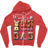 yorkie dad Zipper Hoodie