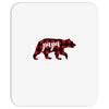 papa christmas bear Mousepad