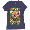 modern grafikdesign Ladies Fitted T-Shirt