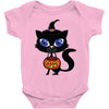 witch cat Baby Bodysuit