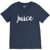juice script V-Neck Tee