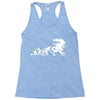 alien evolution   mens funny Racerback Tank