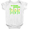 dj volume,funny Baby Bodysuit