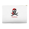 personalized pirate Accessory Pouches