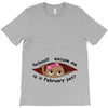 February Peeking Out Baby Girl T-Shirt