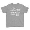 i come with music Youth Tee