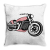 motorcycle Throw Pillow