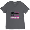 real girls go hunting V-Neck Tee
