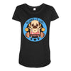 pump it up Maternity Scoop Neck T-shirt