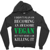 vegan Zipper Hoodie