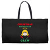 christmas baking team crew angel Weekender Totes