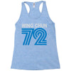 wing chun 72 retro Racerback Tank