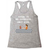 there is no princess Racerback Tank