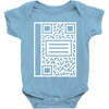 qr composition Baby Onesie