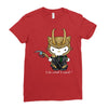 hello avengers Ladies Fitted T-Shirt