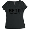 Beto For Senate With Stars Women's Triblend Scoop T-shirt