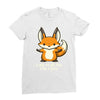 all the fox Ladies Fitted T-Shirt