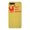 don't stop believin funny christmas iPhone 7 Plus Case