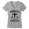 Property Of Honnouji Athletics Dept. Women's V-Neck T-Shirt