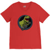 big guns black backing V-Neck Tee