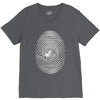 octo print V-Neck Tee