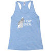 i cat even Racerback Tank