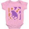 pb&amp;j vectorized Baby Onesie