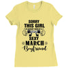 sorry this girl is already taken by a super sexy march boyfriend Ladies Fitted T-Shirt