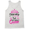 Celebrating With the 1st Birthday Queen Tank Top