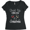 drink up grinches it's christmas Women's Triblend Scoop T-shirt
