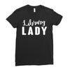 library lady Ladies Fitted T-Shirt