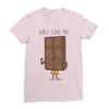 girls love me Ladies Fitted T-Shirt