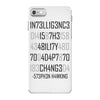 adapt or die encoded iPhone 7 Case