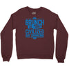 brunch day drinking Crewneck Sweatshirt