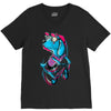 dog biker V-Neck Tee