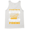 Sit In Church And Think About Fishing Tank Top