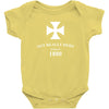 not really here tumblr gift present 1880 Baby Onesie