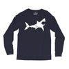 shark 'bite me' Long Sleeve Shirts