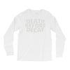 death before decaf (2) Long Sleeve Shirts