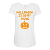 halloween is so my thing Maternity Scoop Neck T-shirt