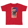 july 4th skull Toddler T-shirt