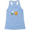 finn the cat &amp; jake the cat Racerback Tank