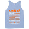 Libras Most Difficult Ones To Understand Zodiac Tank Top