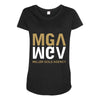 tv t shirt inspired by entourage   ari gold Maternity Scoop Neck T-shirt